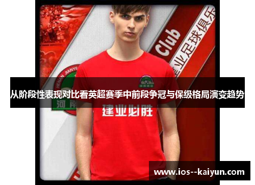 从阶段性表现对比看英超赛季中前段争冠与保级格局演变趋势